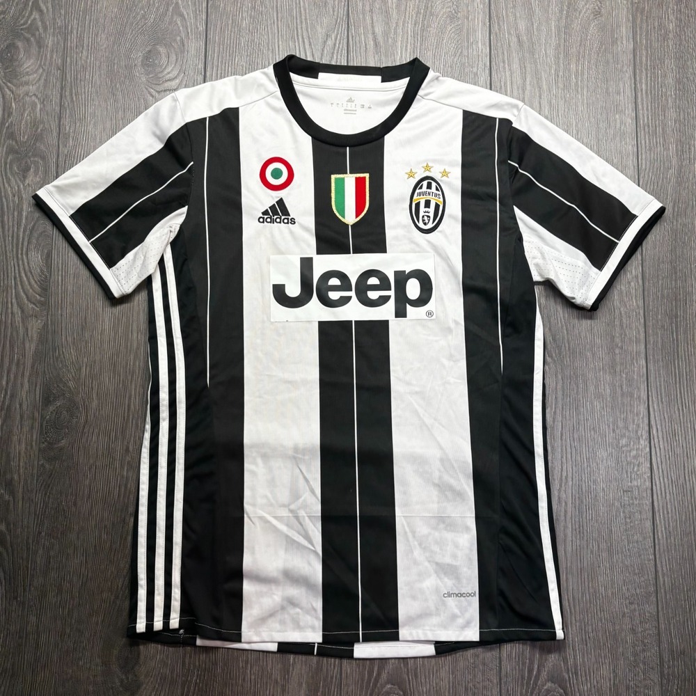 Men's Adidas Juventus Jeep Soccer Jersey Climacool Size Large FC
